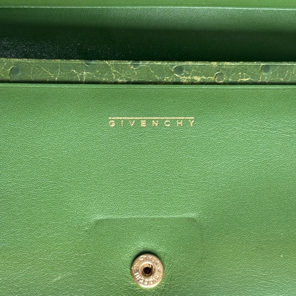 GIVENCHY Green Long Folding Wallet - Picture 14 of 16